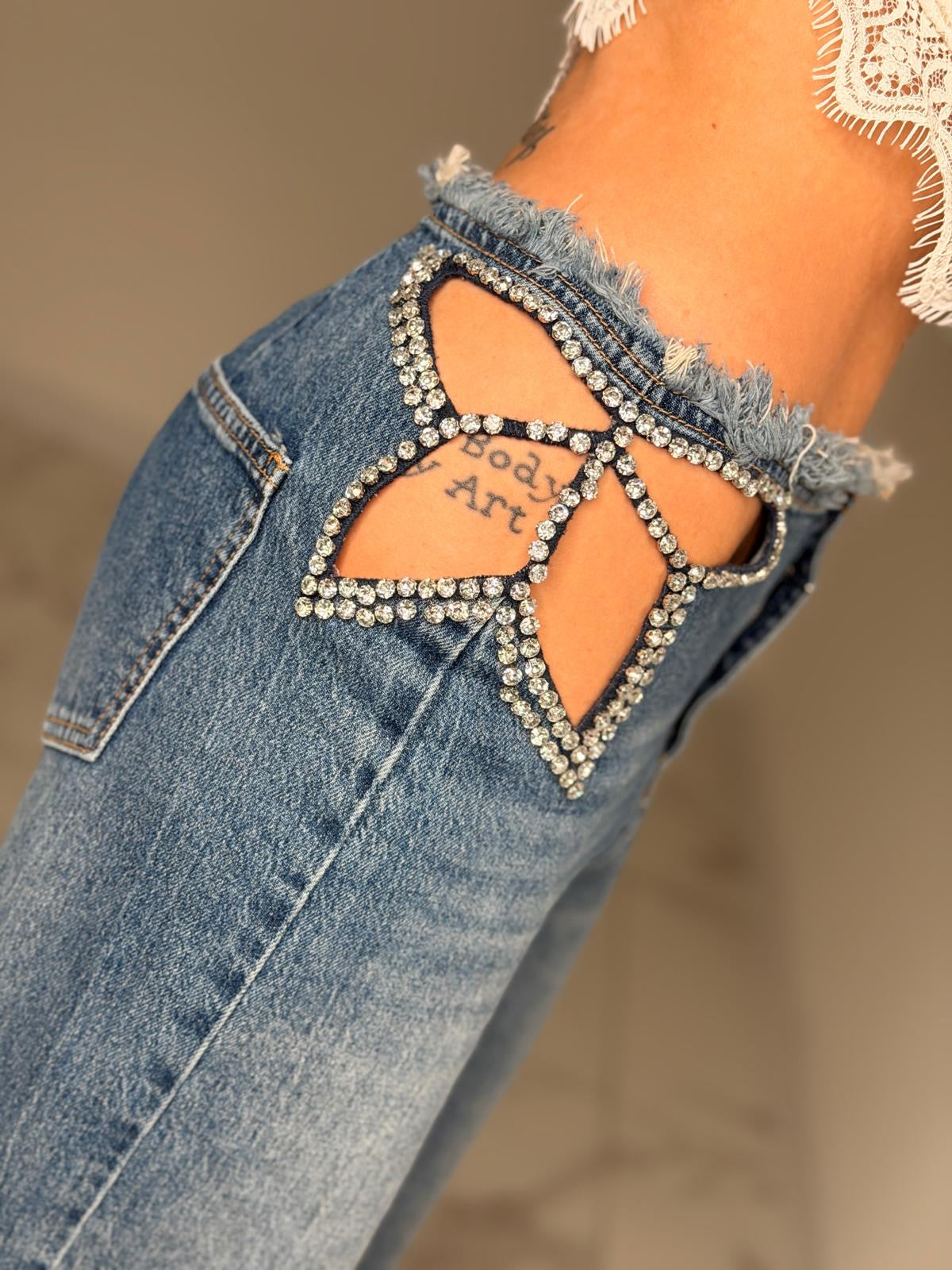 JEANS BUTTERFLY