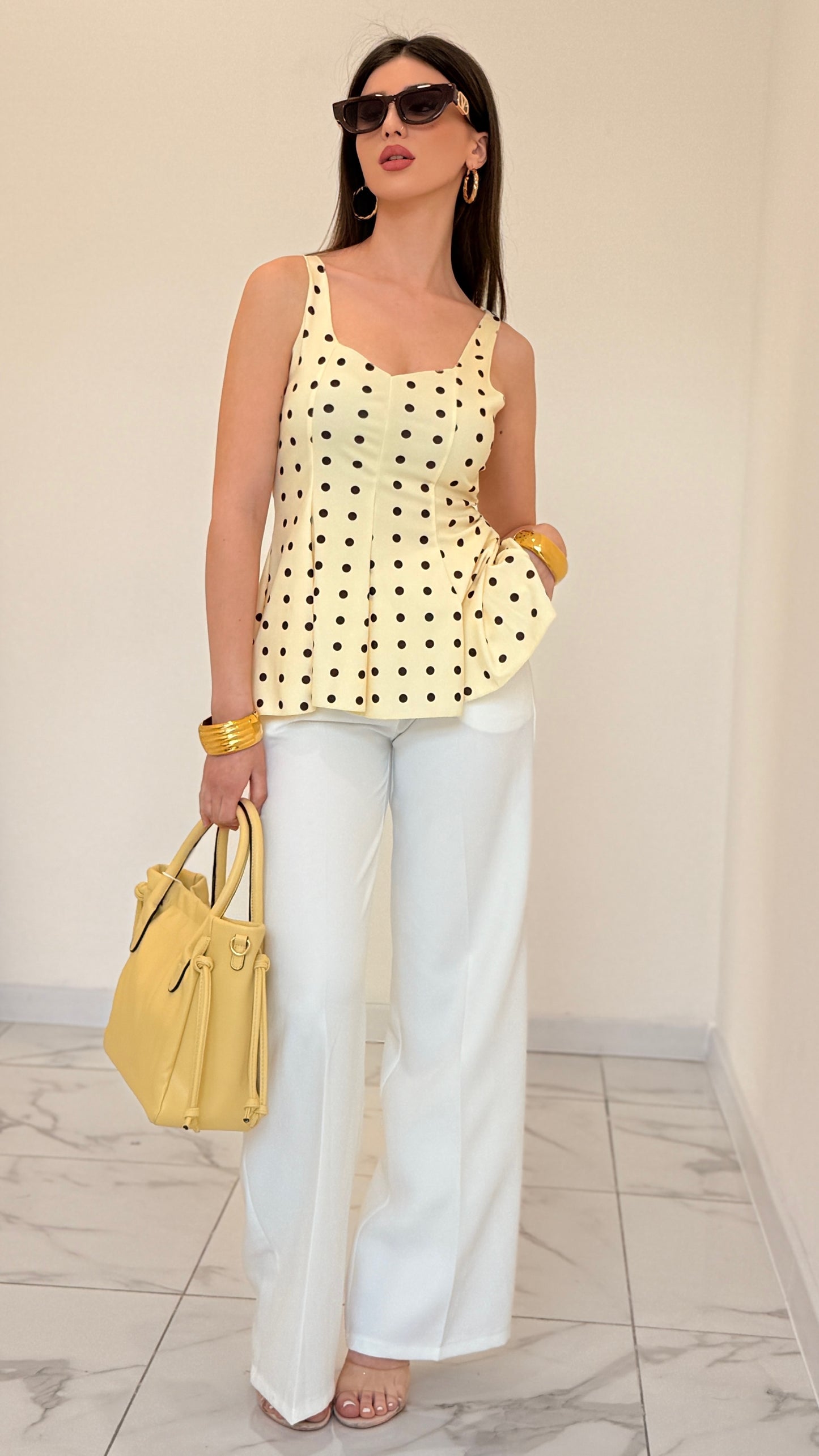 PANTA SILK BIANCO
