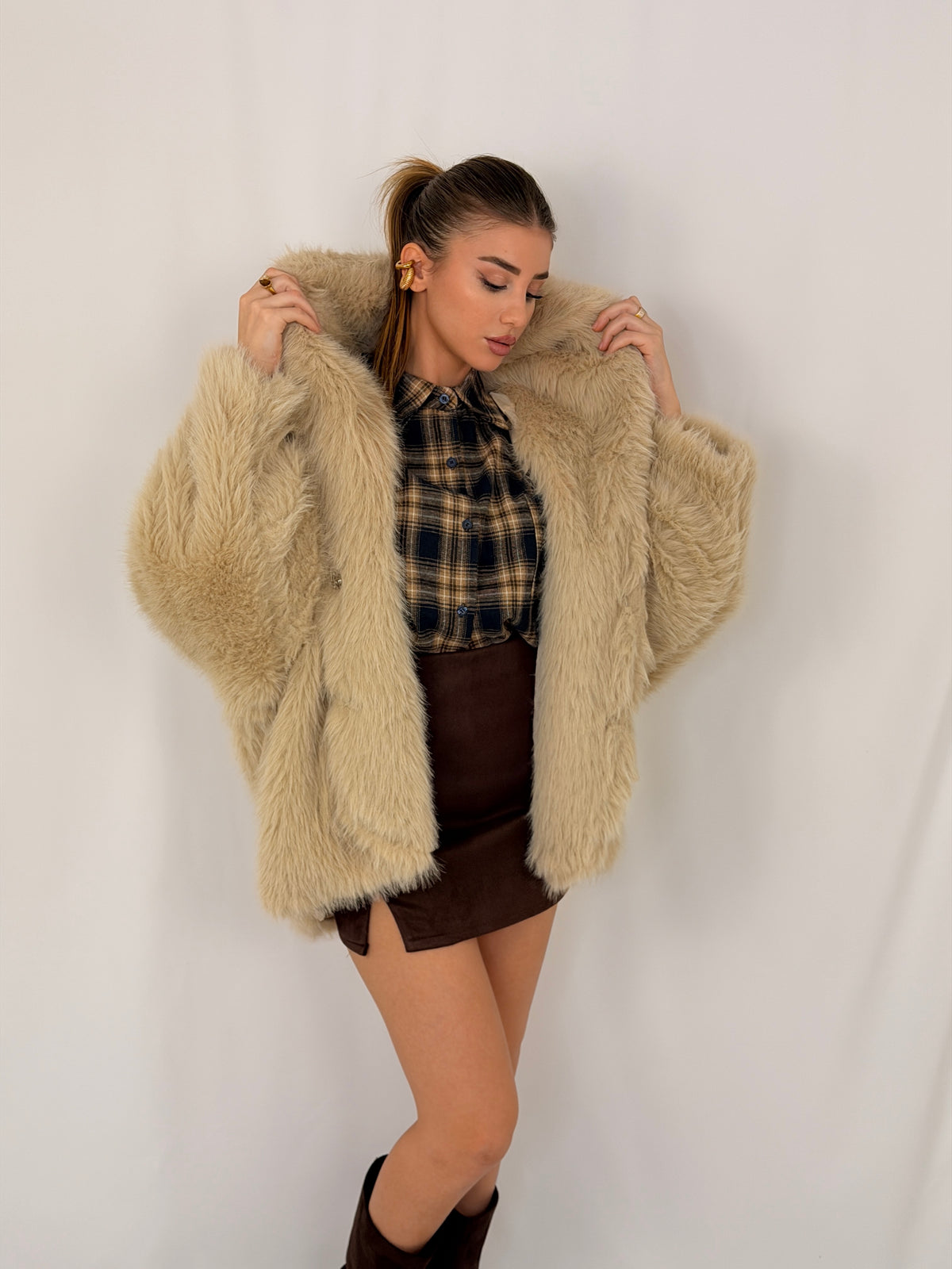 PELLICCIA ALE BEIGE