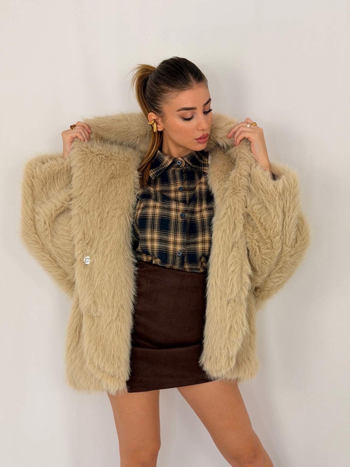 PELLICCIA ALE BEIGE