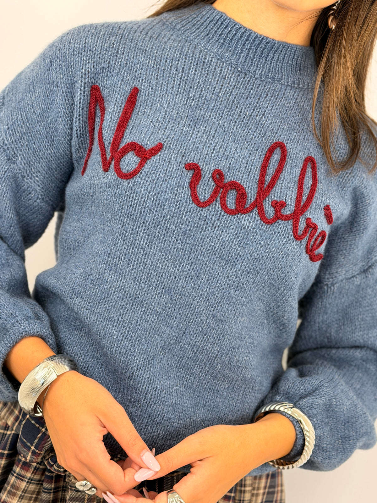PULL NO VABBÈ AZZURRO