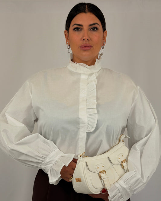 CAMICIA NUVOLA CURVY BIANCA