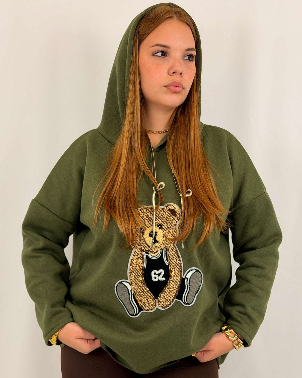 FELPA TEDDY VERDE