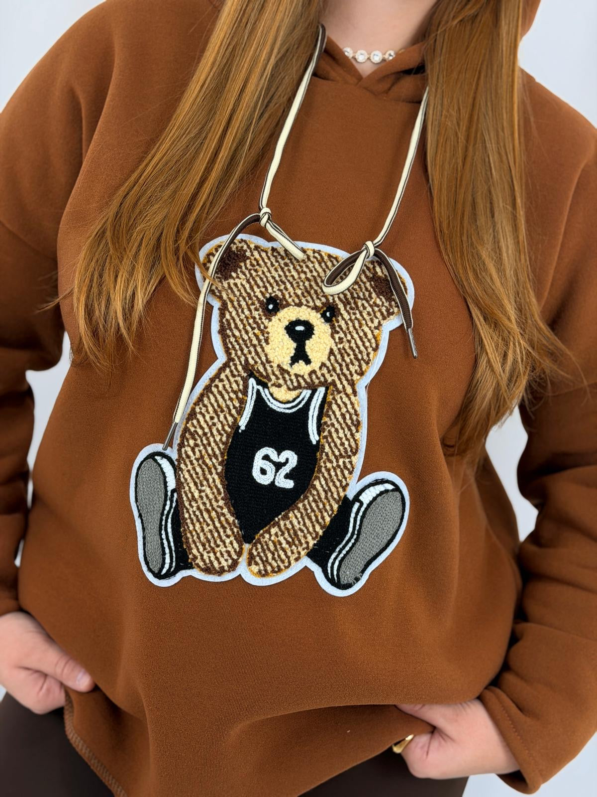 FELPA TEDDY MATTONE