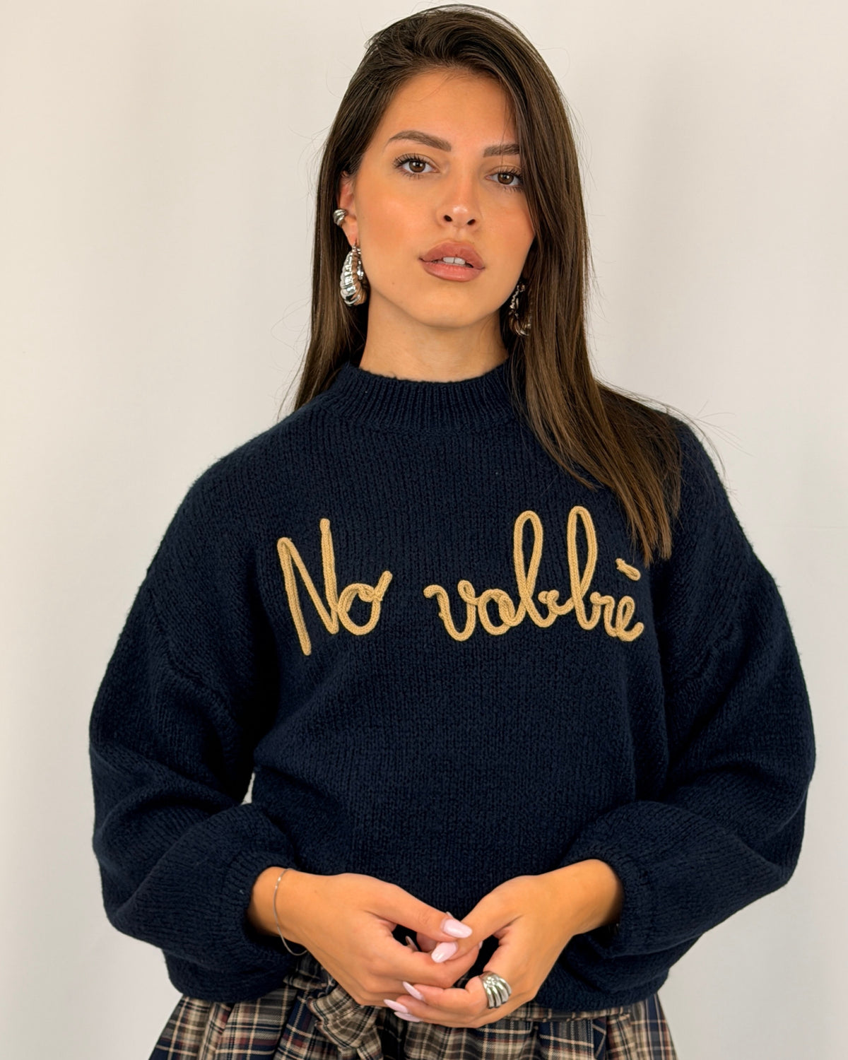 PULL NO VABBÈ BLU