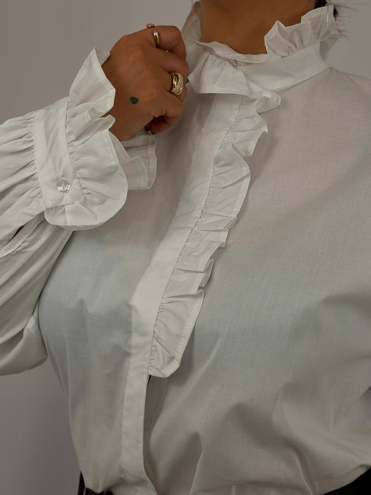 CAMICIA NUVOLA CURVY BIANCA